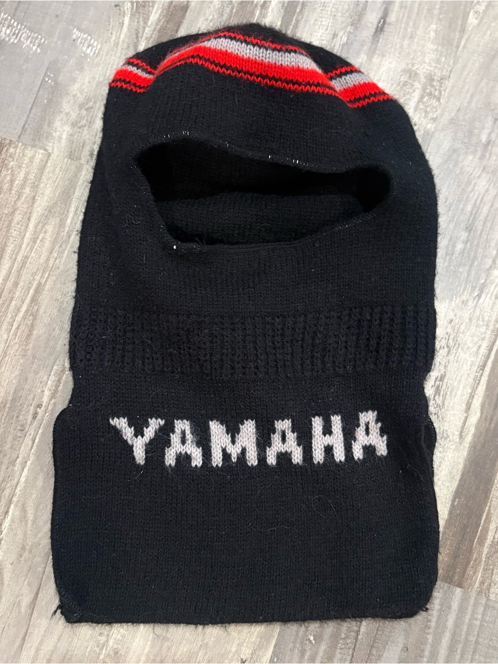 Vintage Yamaha Snowmobile Facemask Ski Mask Winter Old Sled Snow Mobile Machine
